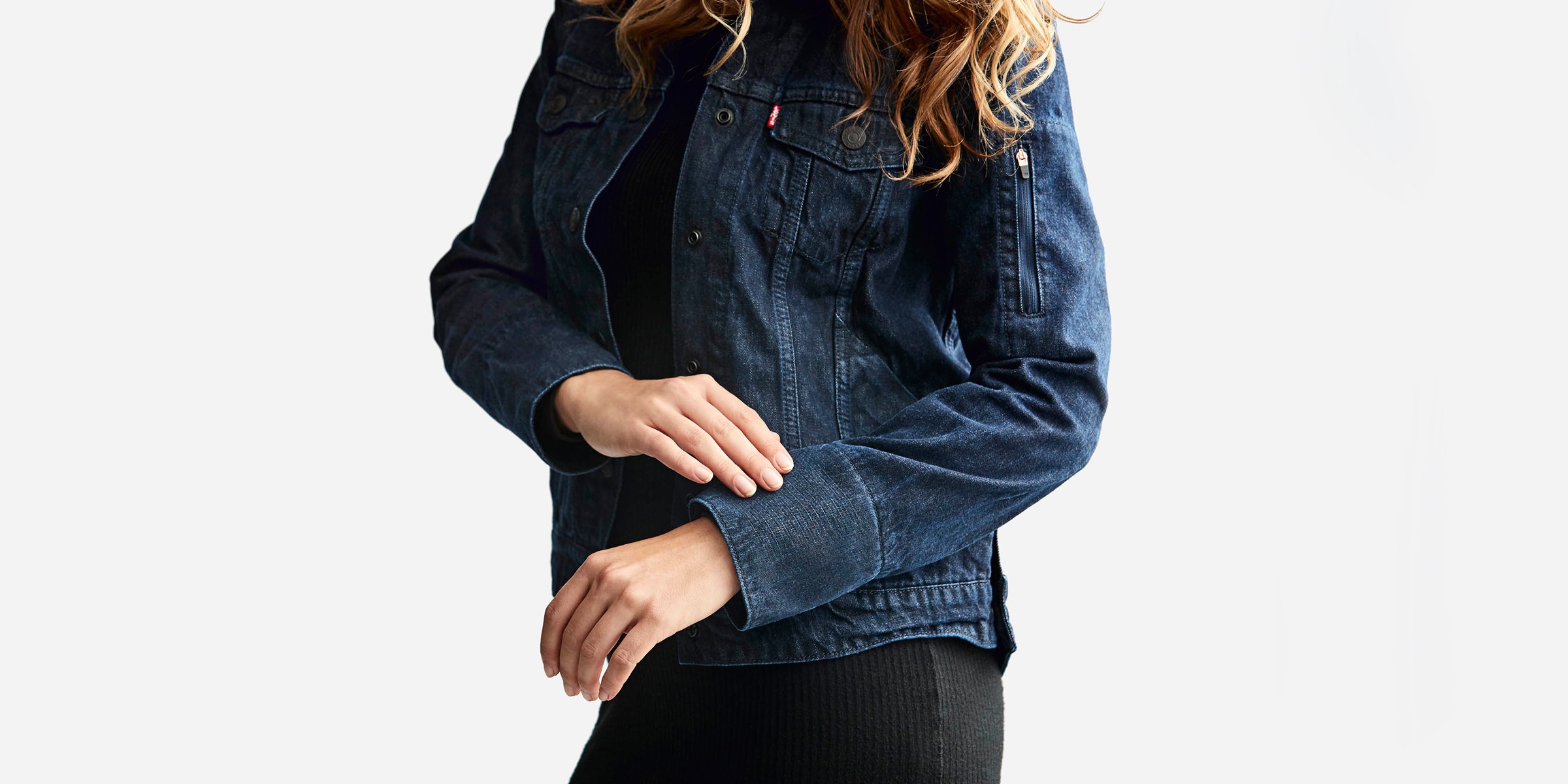  Jacheta Levis cu sistem Jacquard by Google 