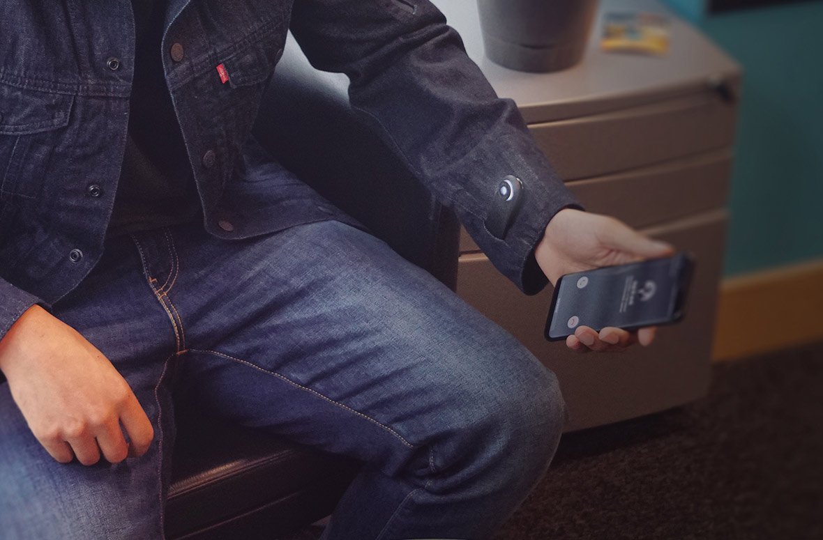  Jacheta Levis cu sistem Jacquard by Google 