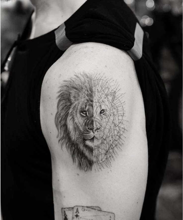 10 idei de tatuaje pentru cei nascuti in zodia leu